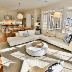 Open living concept room ideas furniture stunning demarcate